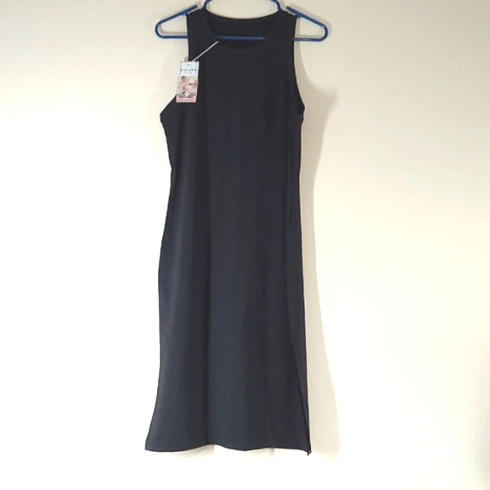 New HALARA THAT TIKTOK BRAND DRESS Women MEDIUM BLACK